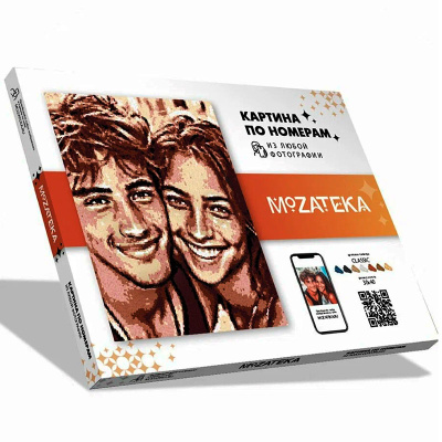 Картина по номерам по вашему фото Retro Наша игрушка MZK02 1